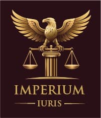 Logo dorado de Imperium Iuris